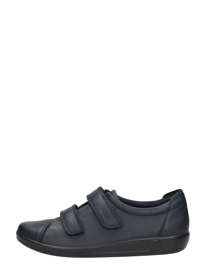 ECCO Soft 2.0 lage sneakers – Blauw