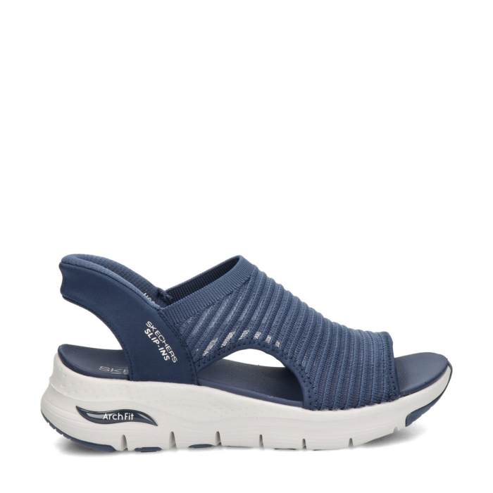 Skechers Hands Free Slip-In Arch Fit sandalen – Blauw