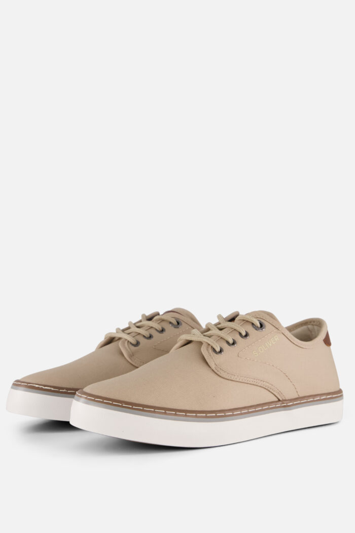 s.Oliver S. Oliver Sneakers beige Textiel