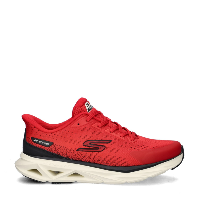 Skechers Hands Free Slip-ins: Glide-Step Vortex lage sneakers – Rood