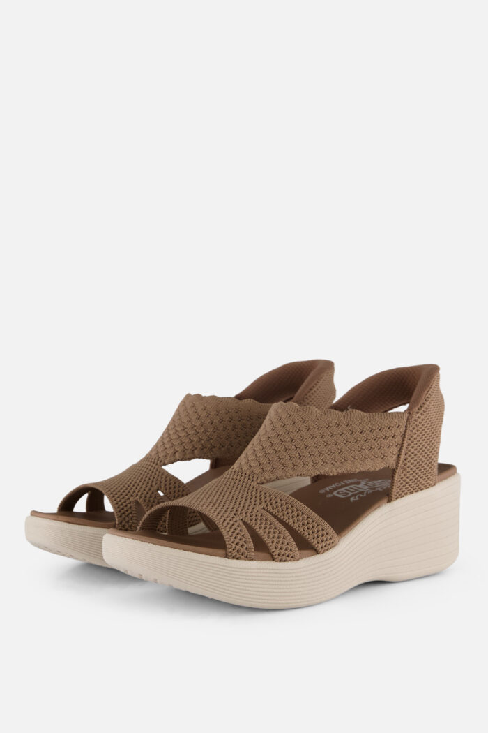 Skechers Parallel Lite Sandalen bruin Textiel
