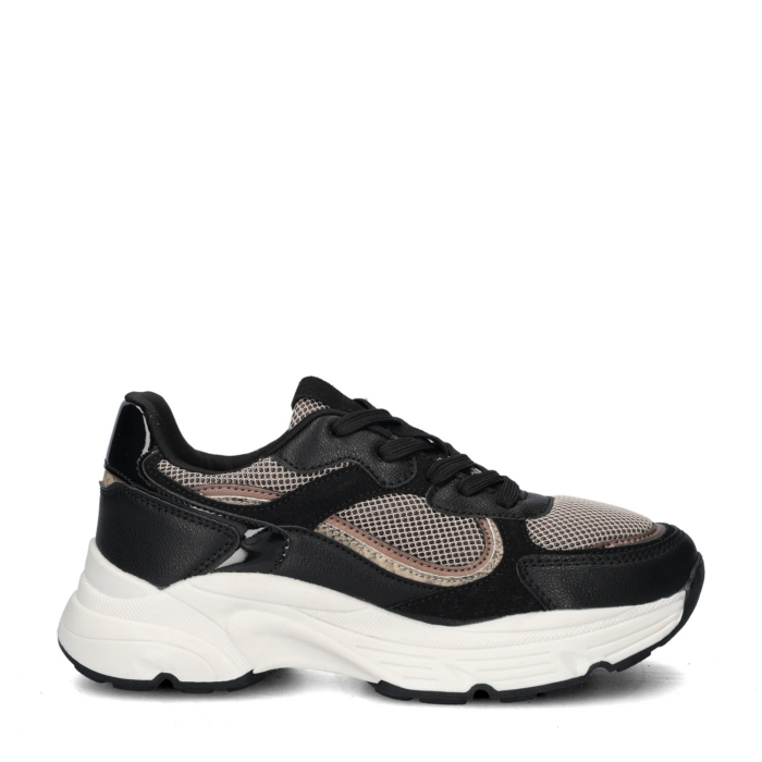 Nelson lage sneakers – Zwart