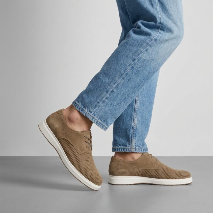 Cycleur de luxe Cycleur De Luxe DC9 Veterschoenen taupe Suède