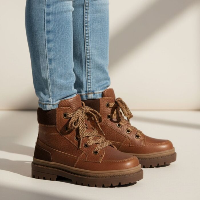 Muyters Veterboots bruin Leer