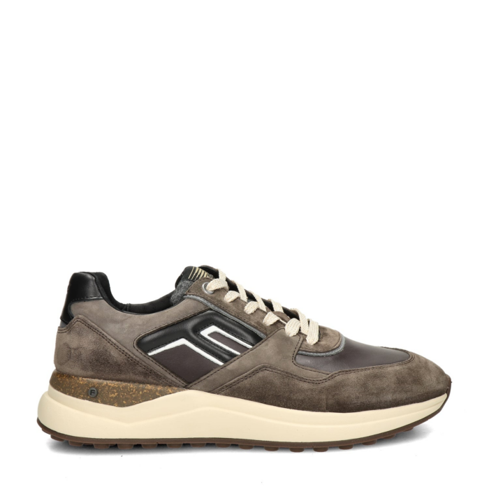 Floris van Bommel De Trikker 01.07 leren sneakers bruin