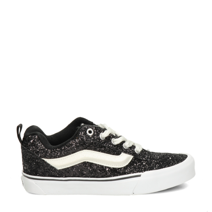 Vans Knu Skool Glitter lage sneakers – Zwart