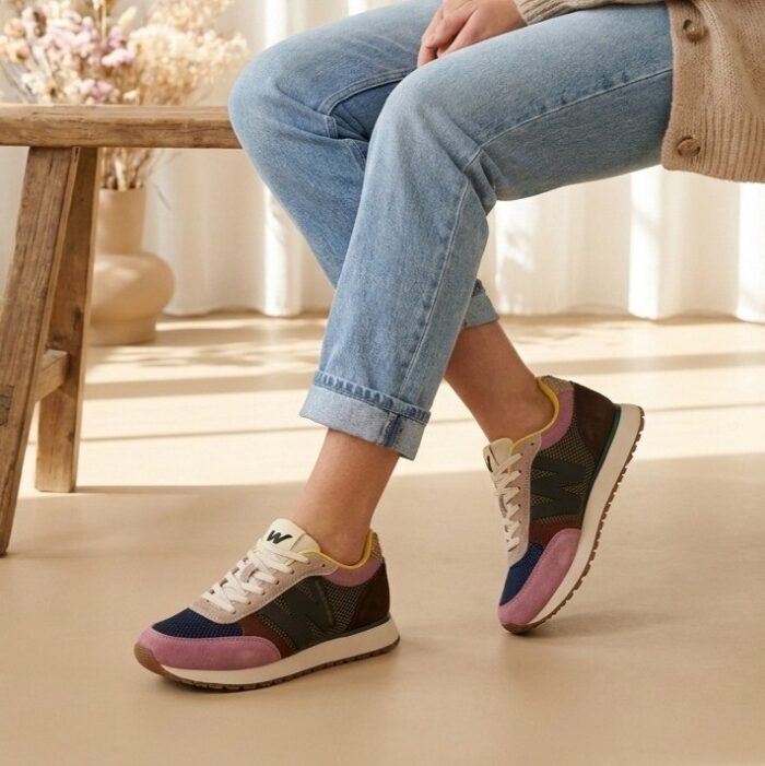Woden Ronja Icon Sneakers meerkleurig – Combinatie