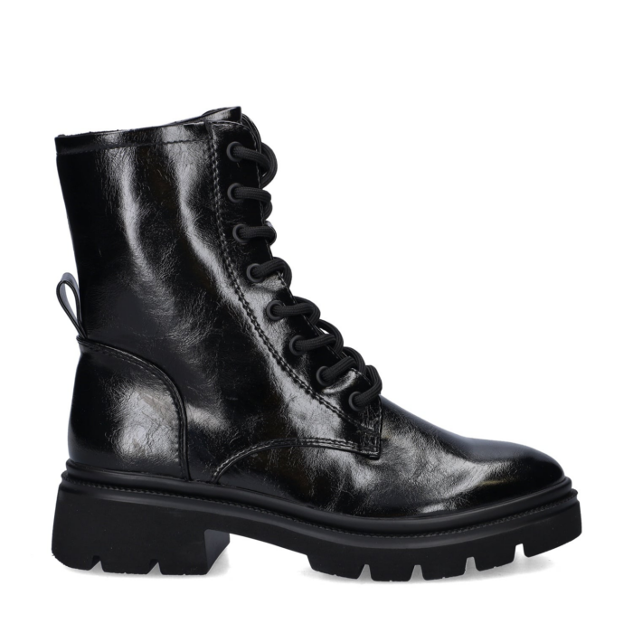 Nelson veterboots – Zwart