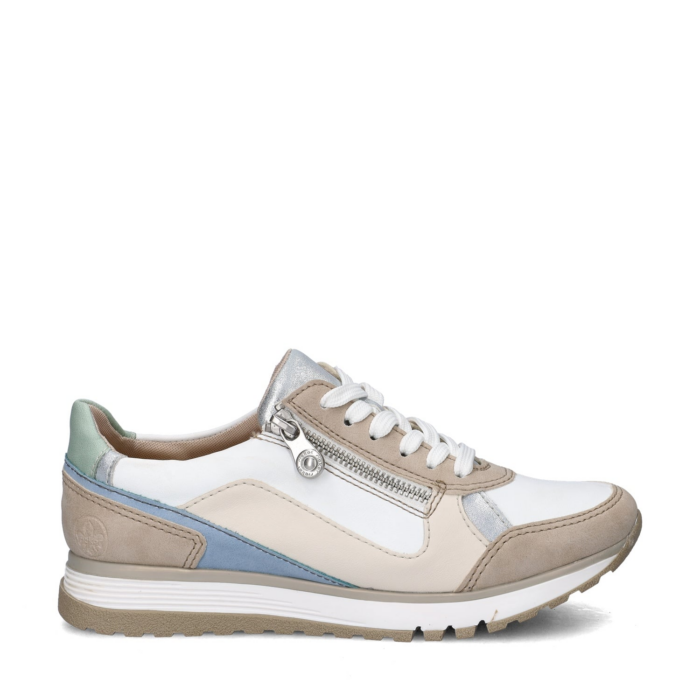 Rieker Sneakers beige Synthetisch – Taupe