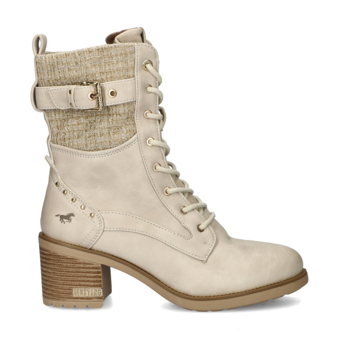 mustang veterboots – Wit