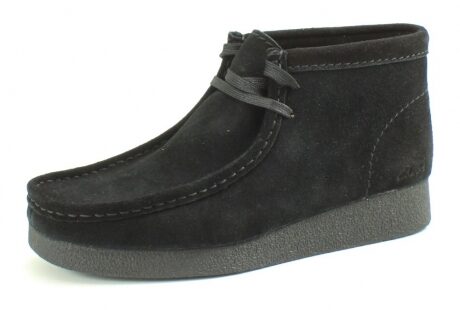 Clarks Wallabee Zwart CLA02 – Beige / Khaki,Zwart