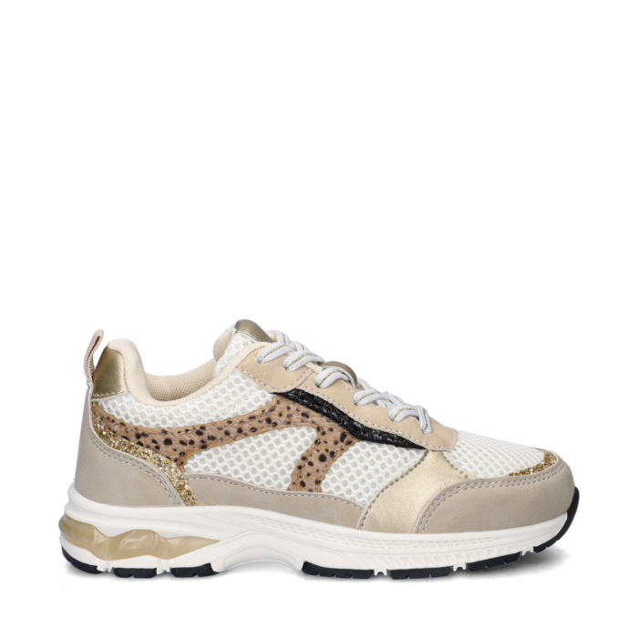 Nelson Kids lage sneakers – Beige