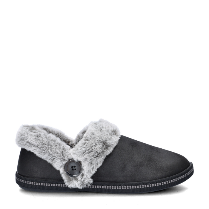 Skechers Cozy Campfire pantoffels – Zwart
