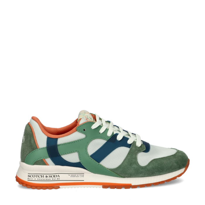 Scotch & Soda Vivex lage sneakers – Groen
