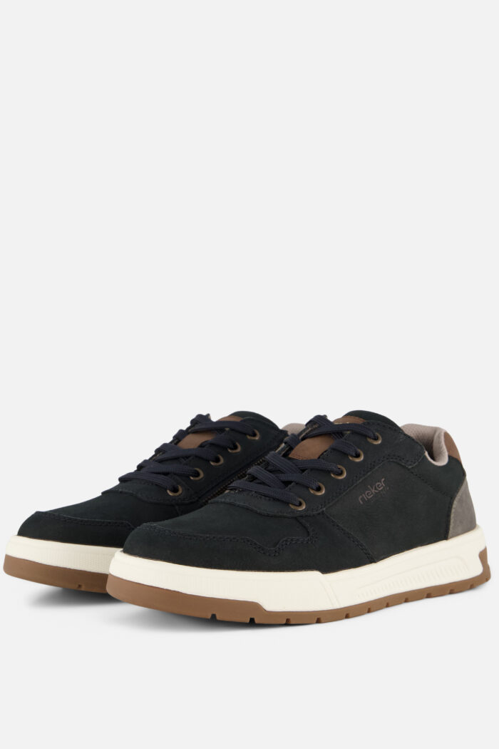 Rieker Sneakers blauw Leer