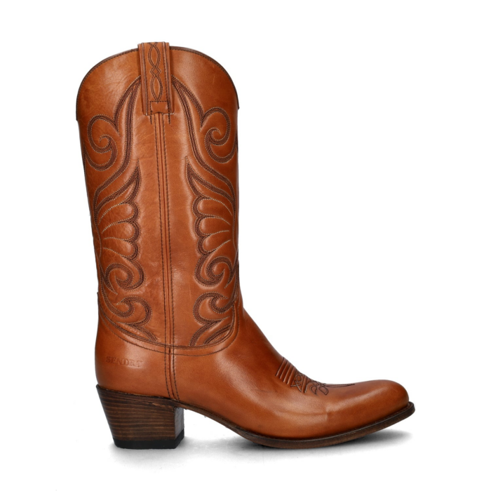 Sendra 11627 Deborah cowboylaarzen – Cognac