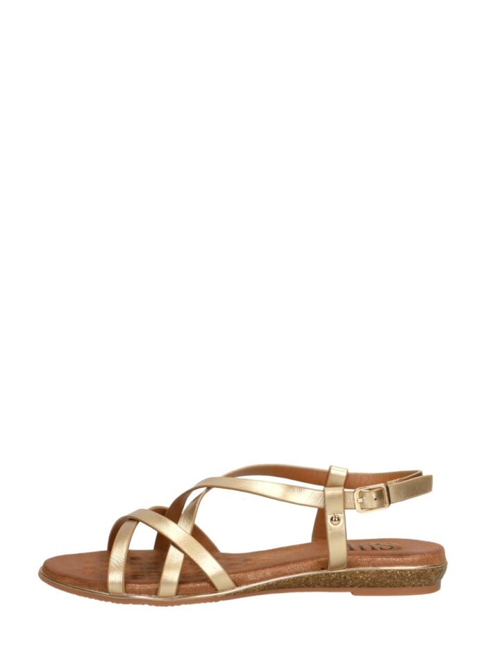 Sub55 Sandalen Plat – Goudkleur