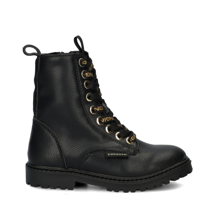 VINGINO Eva veterboots – Zwart