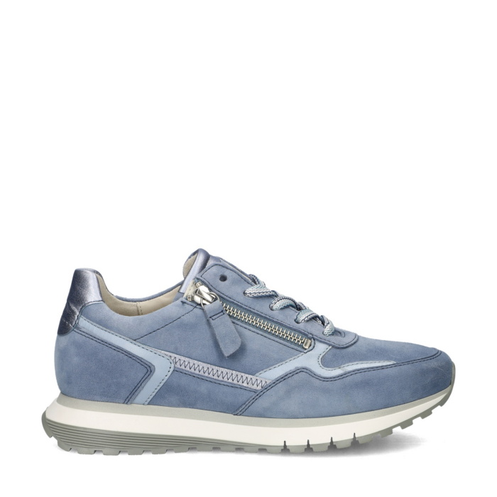 Gabor Comfort Optifit lage sneakers – Blauw