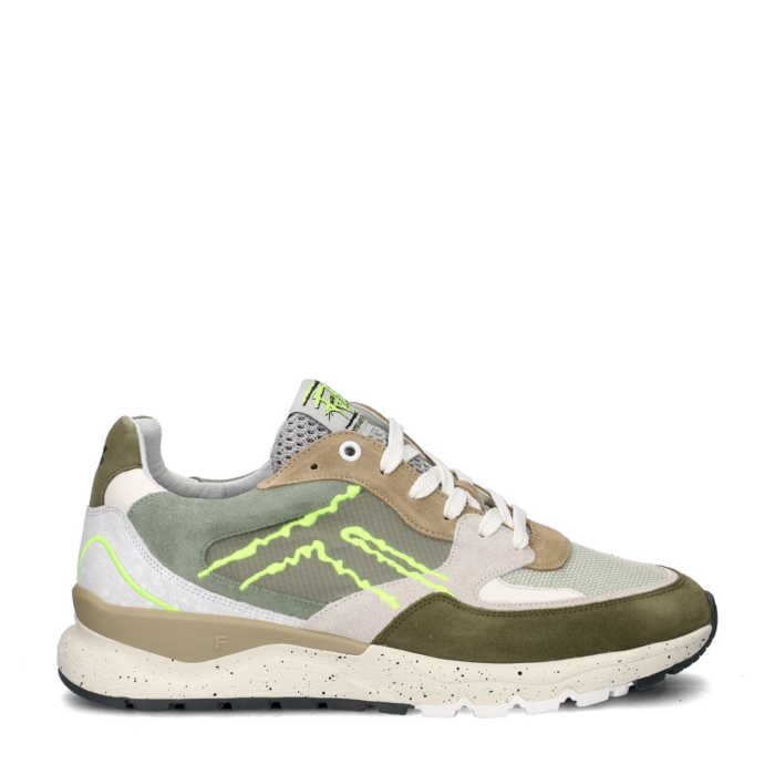 Floris van Bommel De Treener lage sneakers – Groen