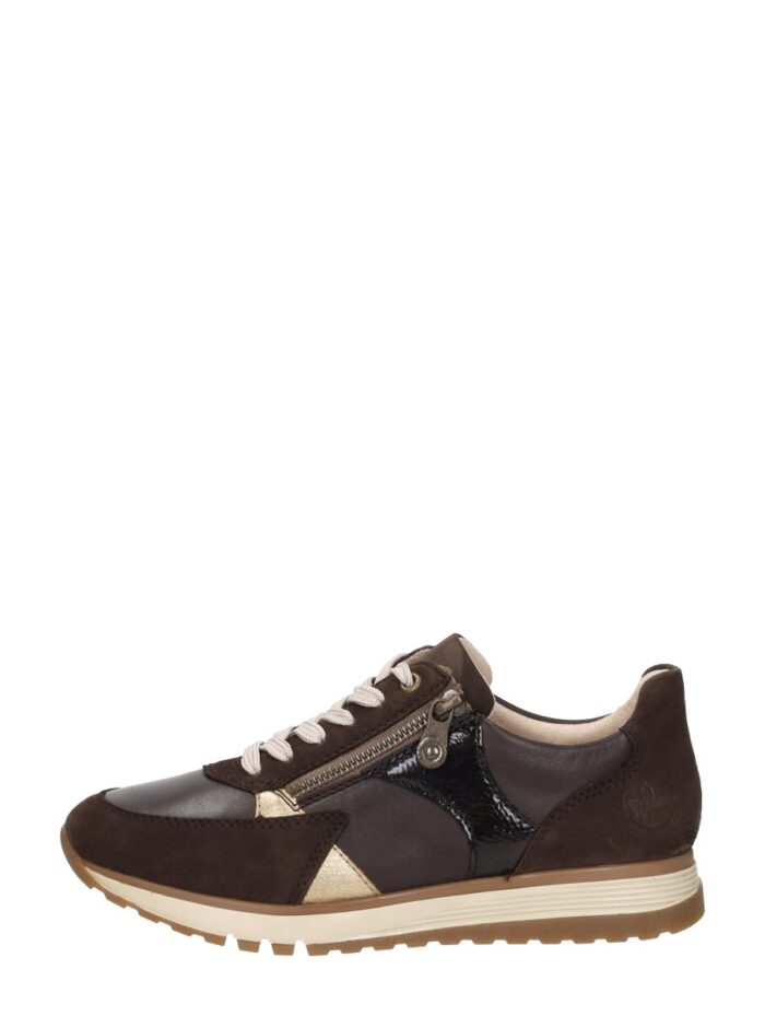 Rieker Sneakers Laag Middel Bruin – Middelbruin