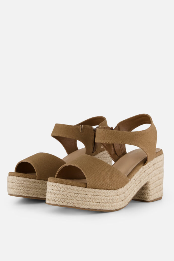 Cellini Sandalen taupe Canvas