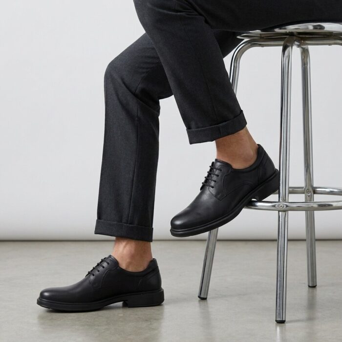 ECCO Helsinki 2 lage nette schoenen – Zwart