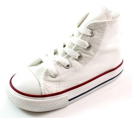Converse All Stars High kinder sneakers Wit ALL23 – Roze,Blauw,Grijs,Rood,Wit