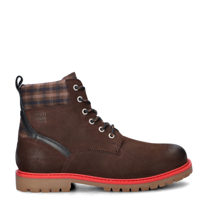 Scotch & Soda Timmy veterboots – Bruin