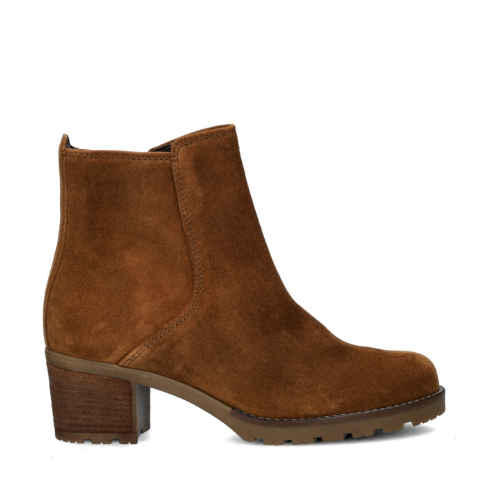 Gabor Comfort rits- & gesloten boots – Cognac