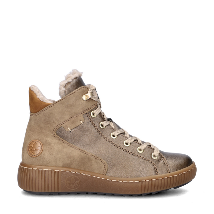 Rieker veterboots – Brons