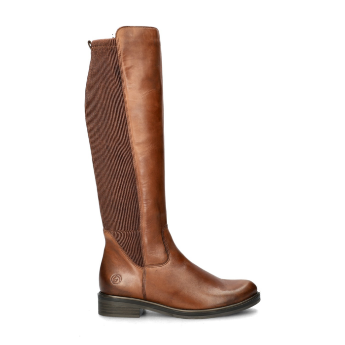 Remonte hoge laarzen – Cognac