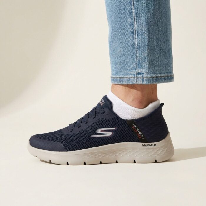 Skechers Slip Ins Go Walk Flex Instappers blauw