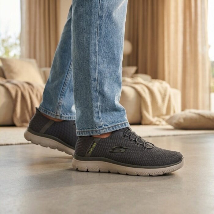 Skechers Slip-Ins Summit High Range Instappers – Grijs