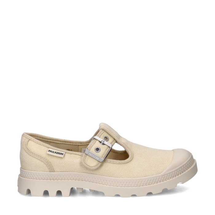 Palladium Pampa M-Jane Washed lage sneakers – Beige