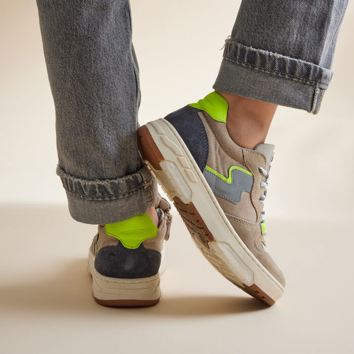 Muyters Sneakers beige Leer