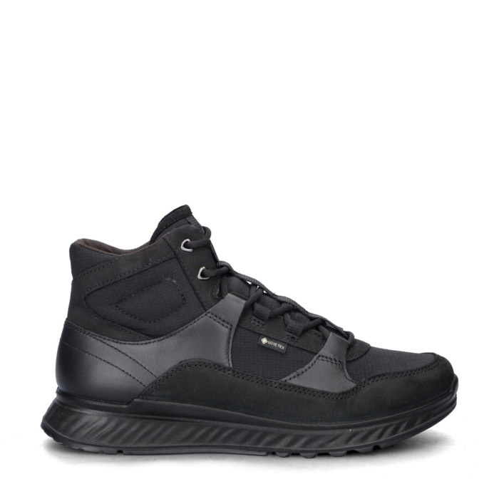 ECCO Exostride hoge sneakers – Zwart