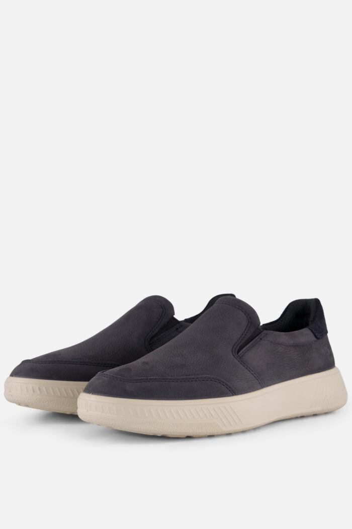 ECCO Move M Slip-on Instappers blauw Leer