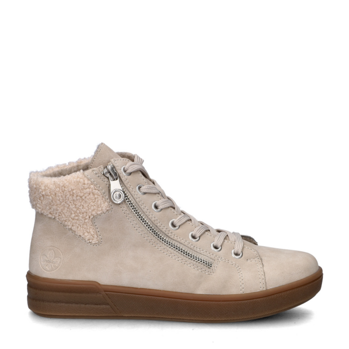 Rieker veterboots – Beige