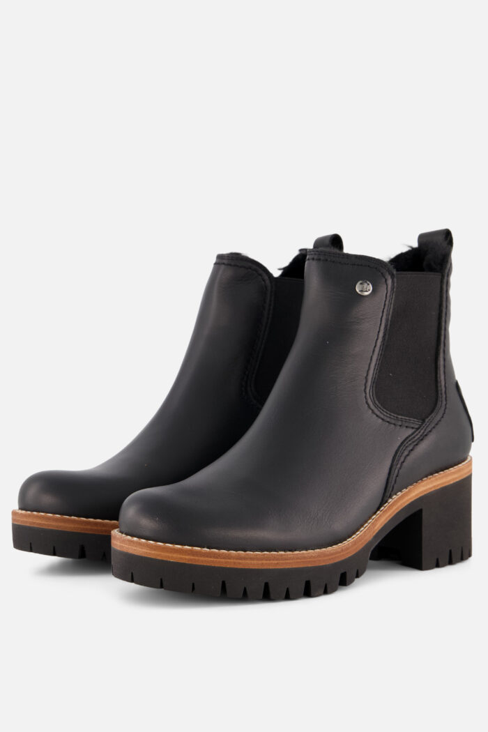 Panama Jack Panama Jack Pia B34 Chelsea boots zwart Nubuck