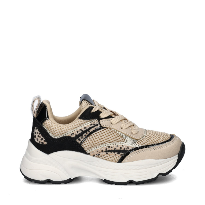 Nelson Kids lage sneakers – Beige