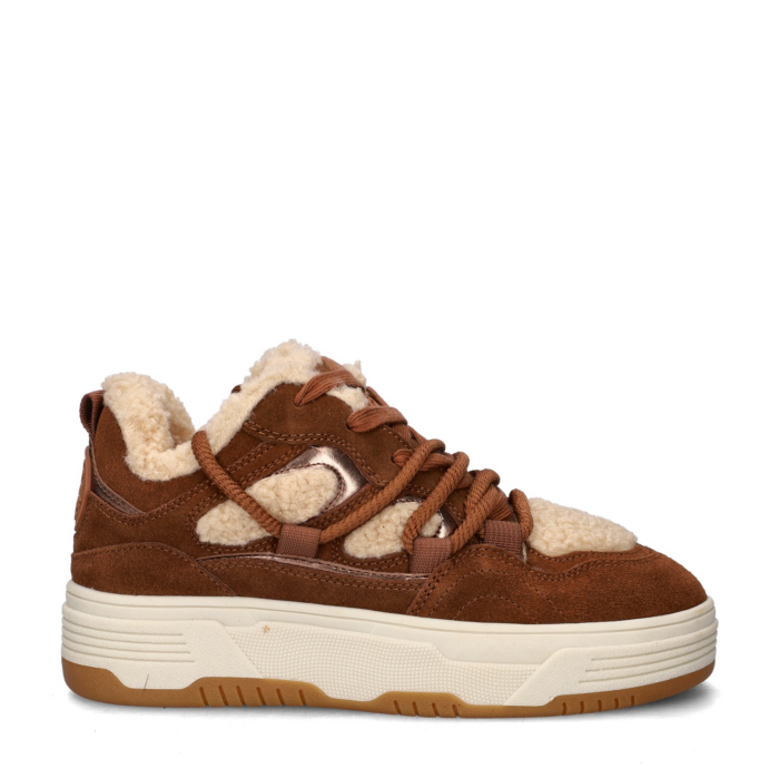 Steve Madden Boomer lage sneakers – Cognac