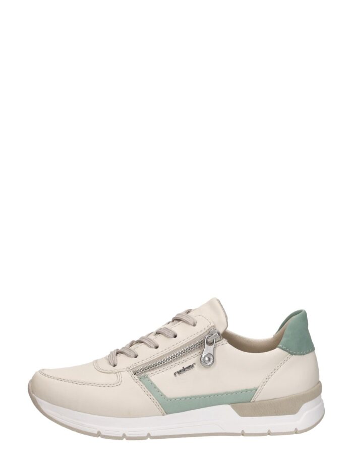 Rieker Sneakers Laag – Gebroken wit