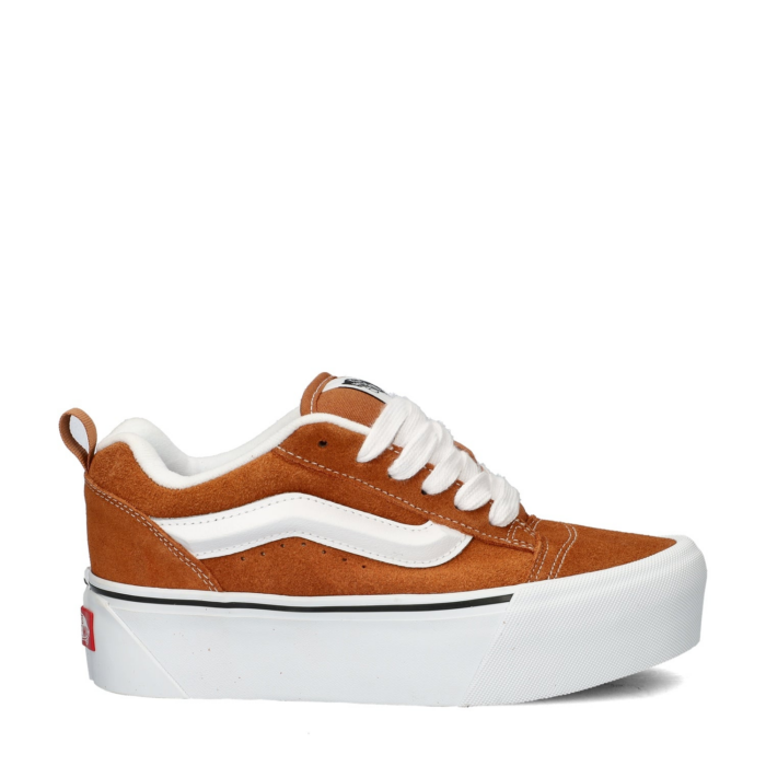 Vans KNU Stack lage sneakers – Cognac