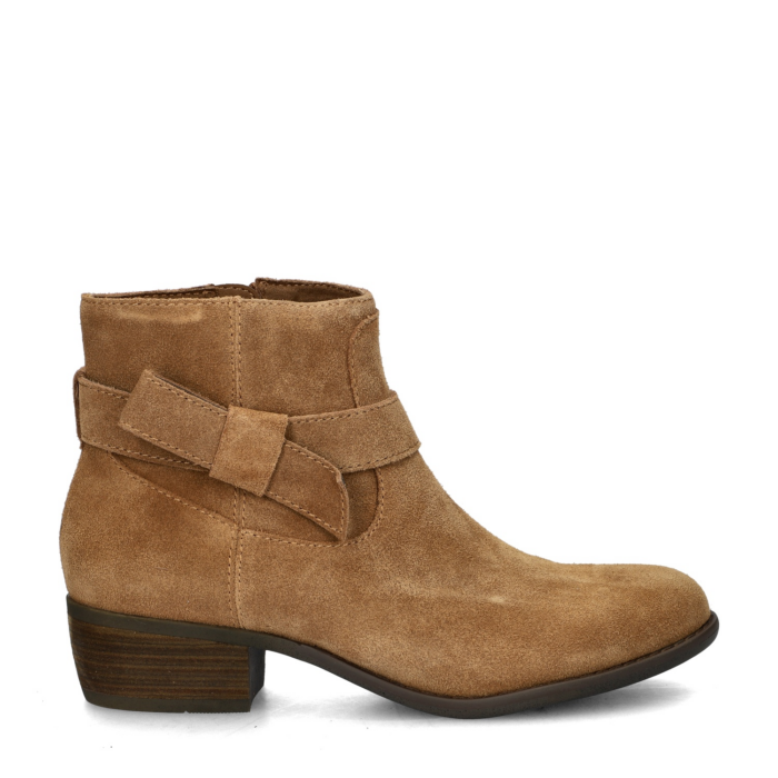 Skechers Texas enkellaarsjes – Cognac