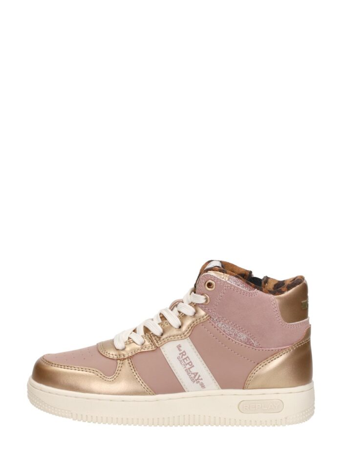 Replay Epic Jr. hoge sneakers – Roze