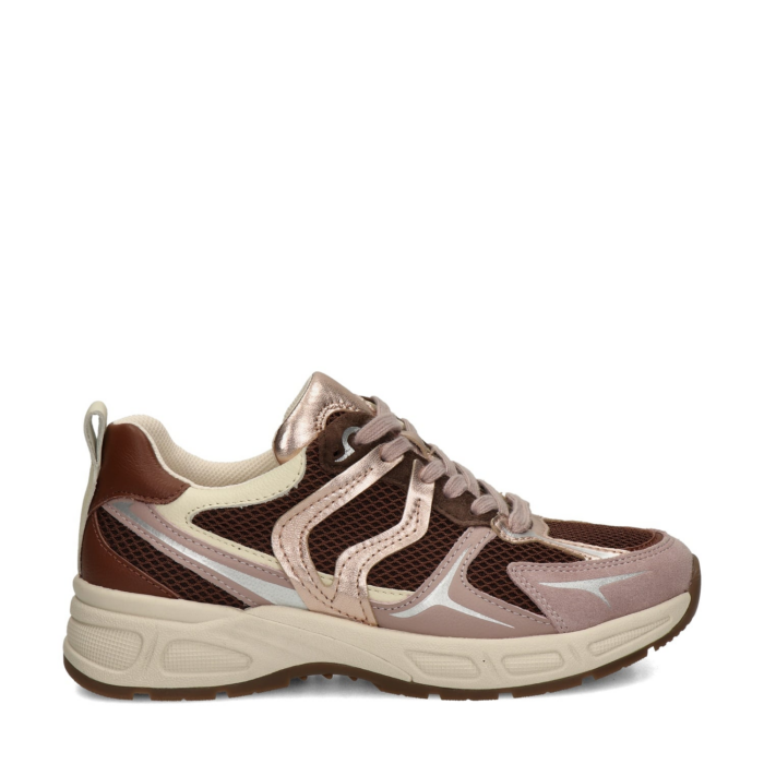 Gabor lage sneakers – Bruin