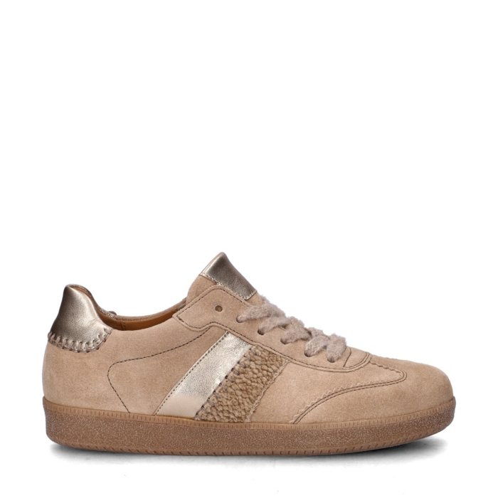 Gabor lage sneakers – Beige