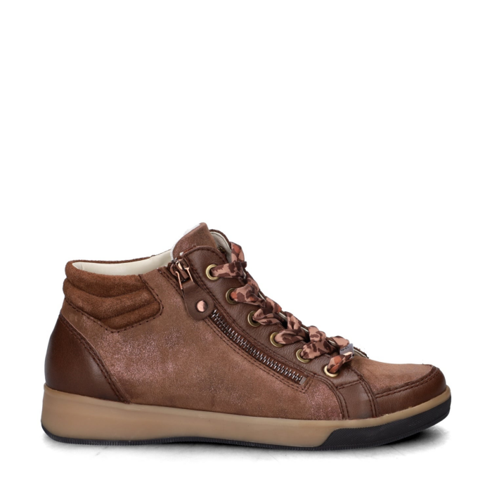 Ara Rom hoge sneakers – Bruin