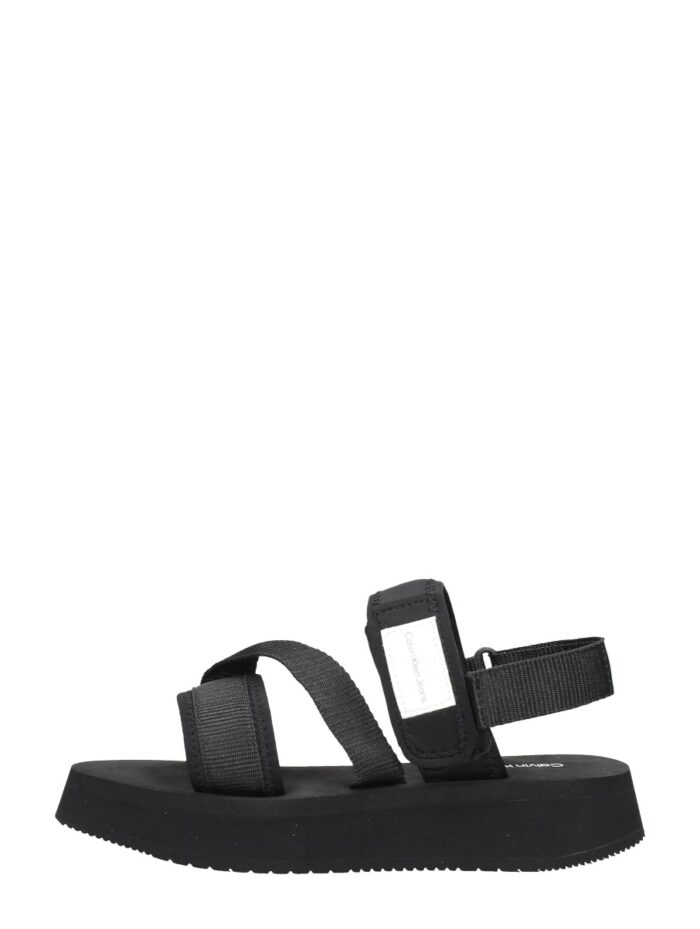 Calvin Klein Prefresato Sandal Badge – Zwart